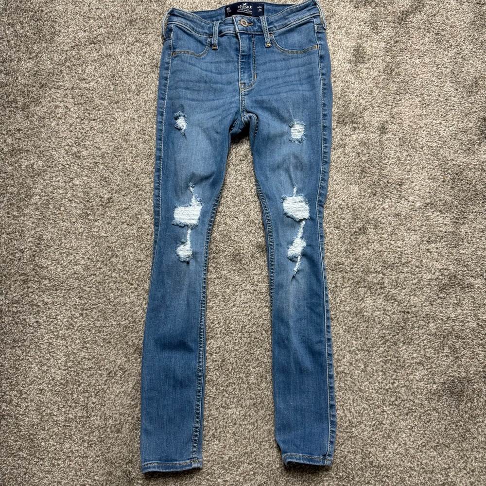 Hollister mid rise jean leggings